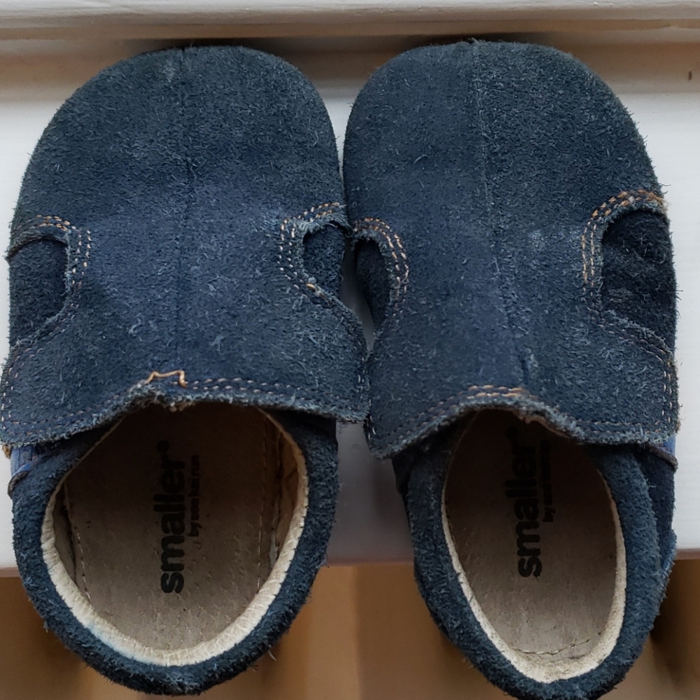 Blue Suede Baby Shoes
